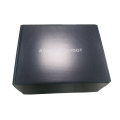 Black Corrugated Packaging Paper Box with Glossy Lamination